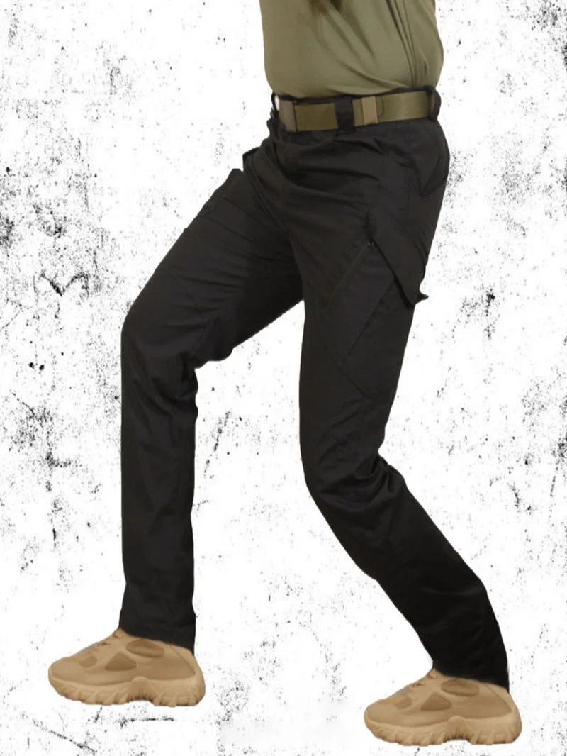 Men's Loose Military Cargo Tactical Pants in  mildstyles