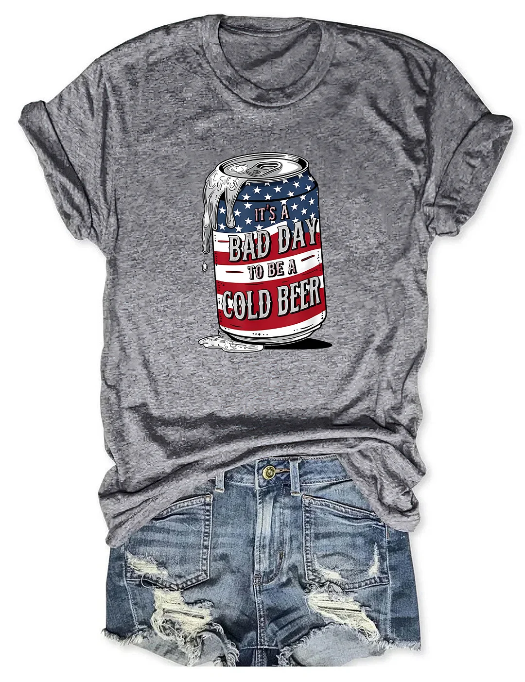  It's A Bad Day To Be A Cold Beer T-shirt