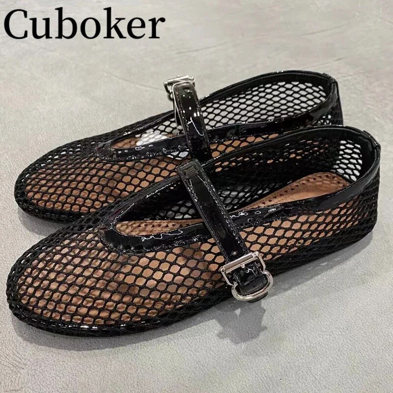 VCshoes Leather Hollow Out Loafers Shoes Women's Flat Shoes Women Causal Flats Doug Shoes Walking Out Ladies Shoes