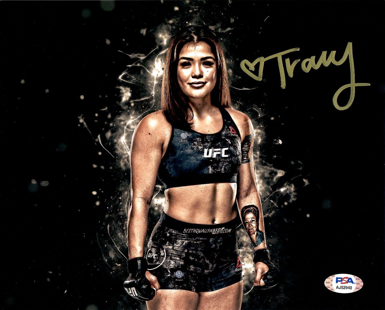 Tracy Cortez autographed signed 8x10 Photo Poster painting UFC Flyweight PSA COA