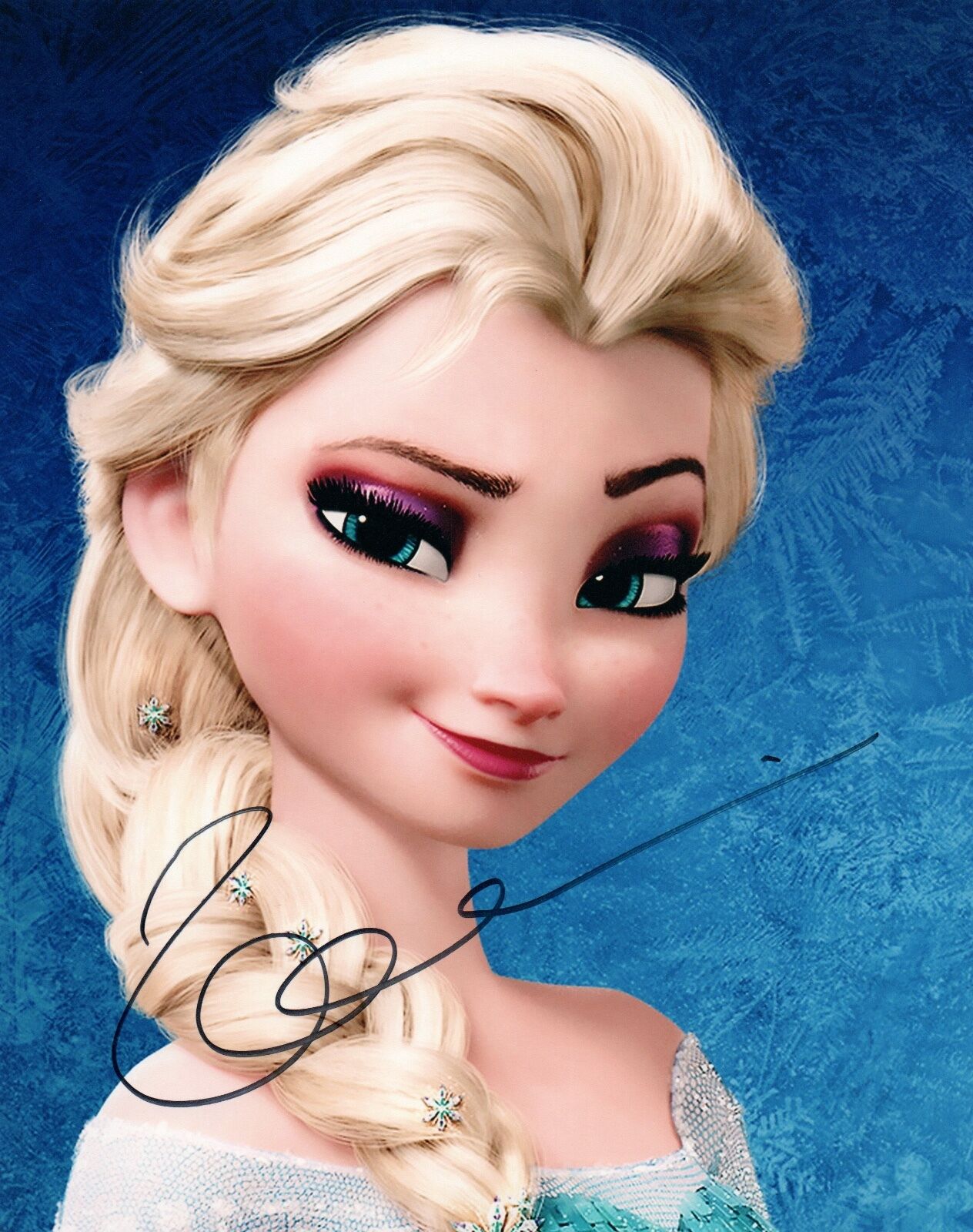 Idina Menzel Signed Autographed 8x10 Photo Poster painting Elsa Frozen Wicked Rent COA VD