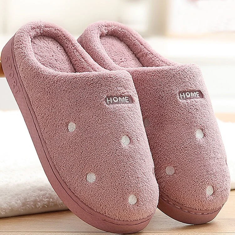 Large Size 43-47 Women Fur Slippers Casual Solid Suede Beautiful Winter Slippers Women Memory Foam Home Shoes Woman