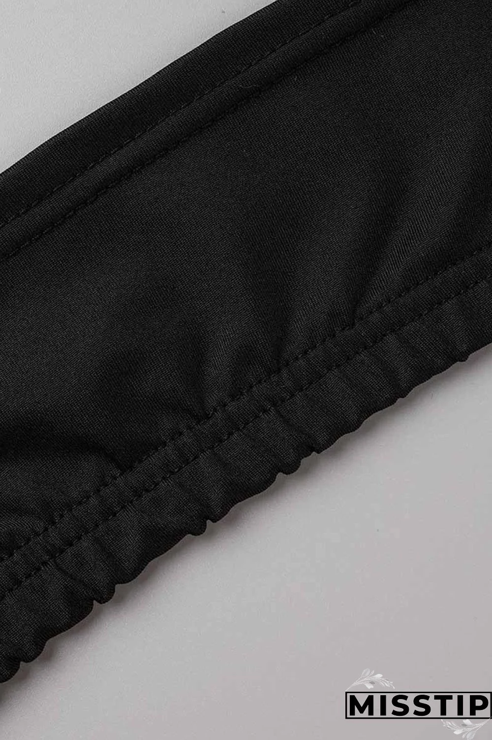 Leopard Print Fashion Street Print Patchwork Halter Sleeveless Two Pieces