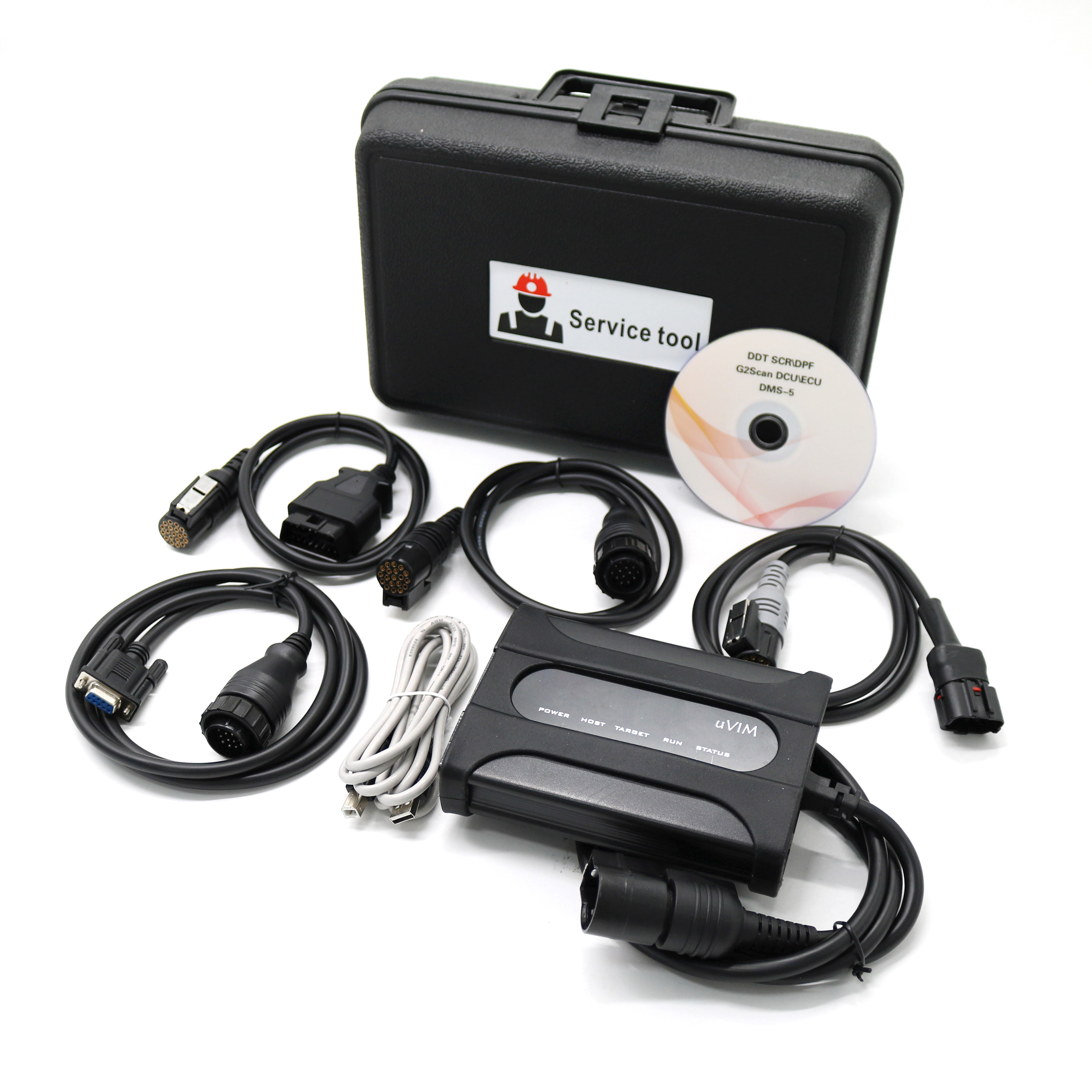 Diagnostic for DOOSAN uvim Scanner kit Heavy Duty Communication Interface Forklift Excavator LoaderDiagnostic Tool (2016 Software)