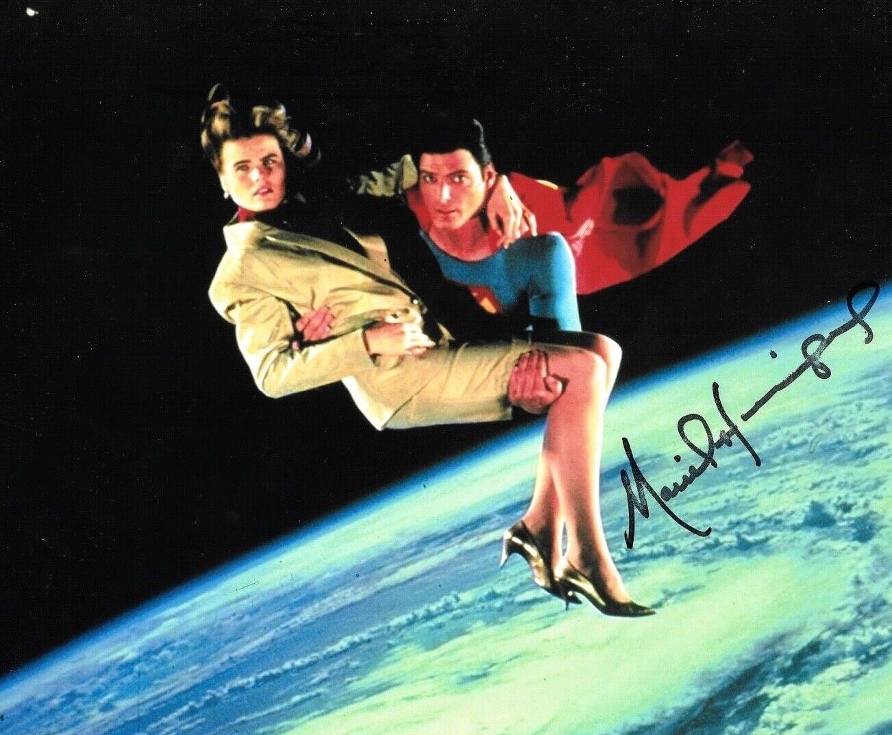 * MARIEL HEMINGWAY * signed 8x10 Photo Poster painting * SUPERMAN IV: QUEST FOR PEACE * COA * 4