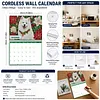 2027 New DIY Diamond Painting Dog Wall Calendar Kit 12-Month Flip Calendar Design Home Decor