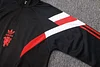 Joyfball 2024/2025 Manchester United Half-Pull Training Suit Black Football Shirt 1:1 Thai Quality