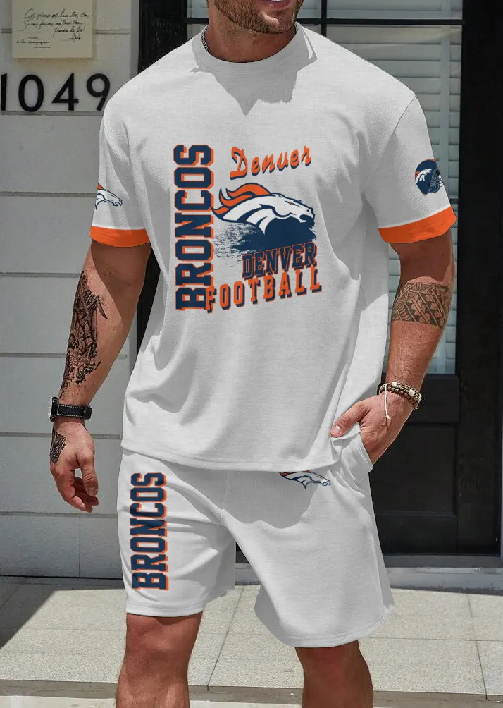Denver Broncos Limited Edition Top And Shorts Two-Piece Suits