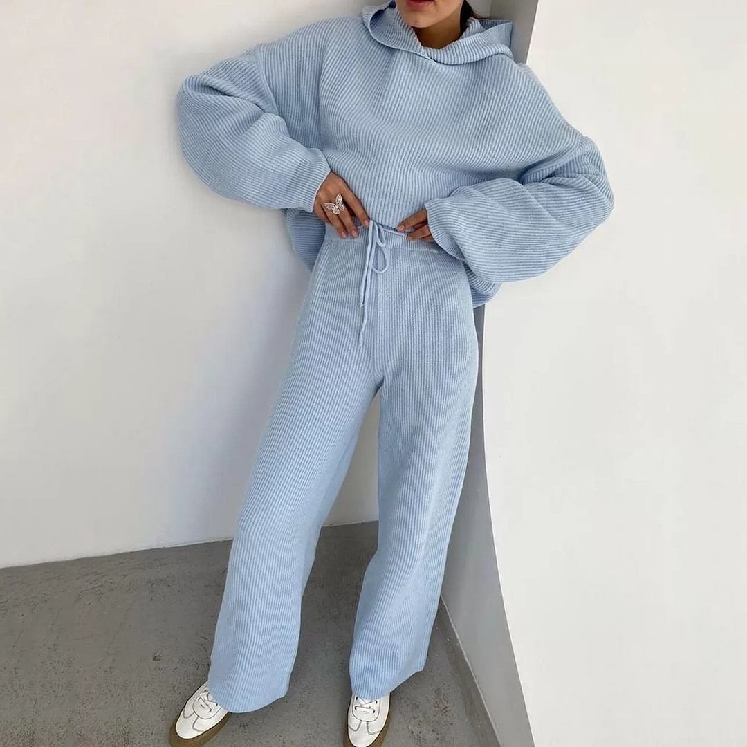 Stylish Sportswear hooded casual Sweater suits