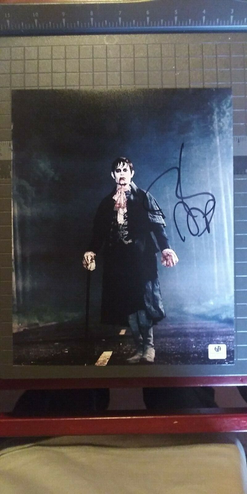 Johnny Depp signed 8x10 COA