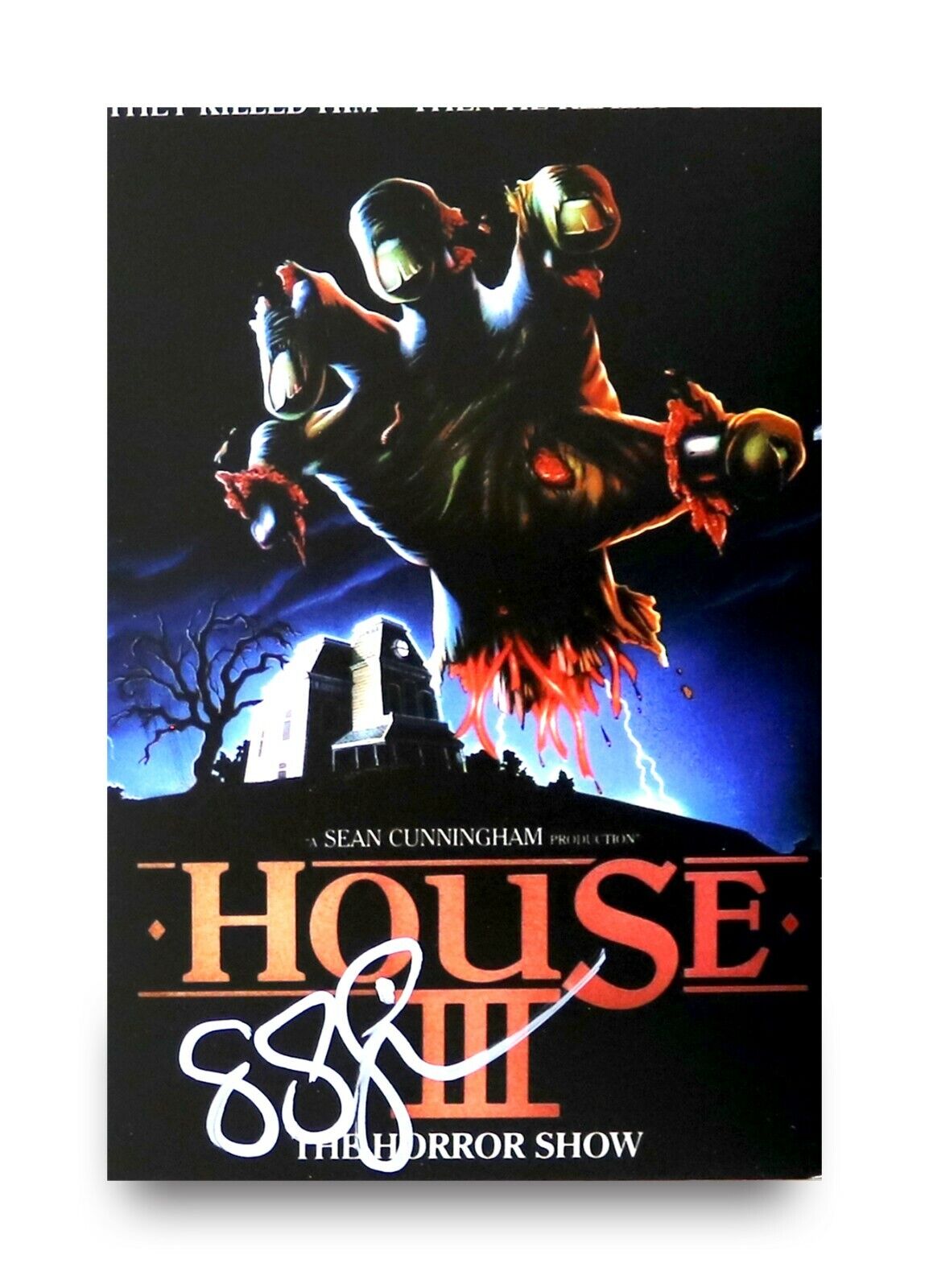 Sean S. Cunningham Signed 6x4 Photo Poster painting House Friday The 13th Jason Autograph + COA