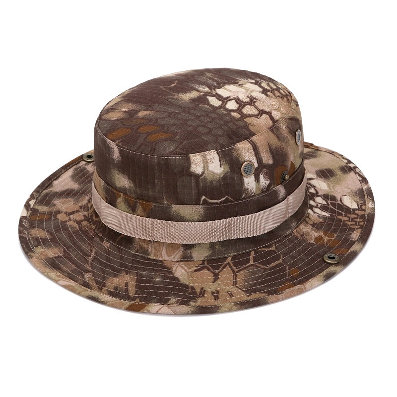 Suppliers Outdoor Camping Camouflage Hat Fishing Hat Travel Fisherman Hat Beni Hat Men And Women Sun Protection Hat