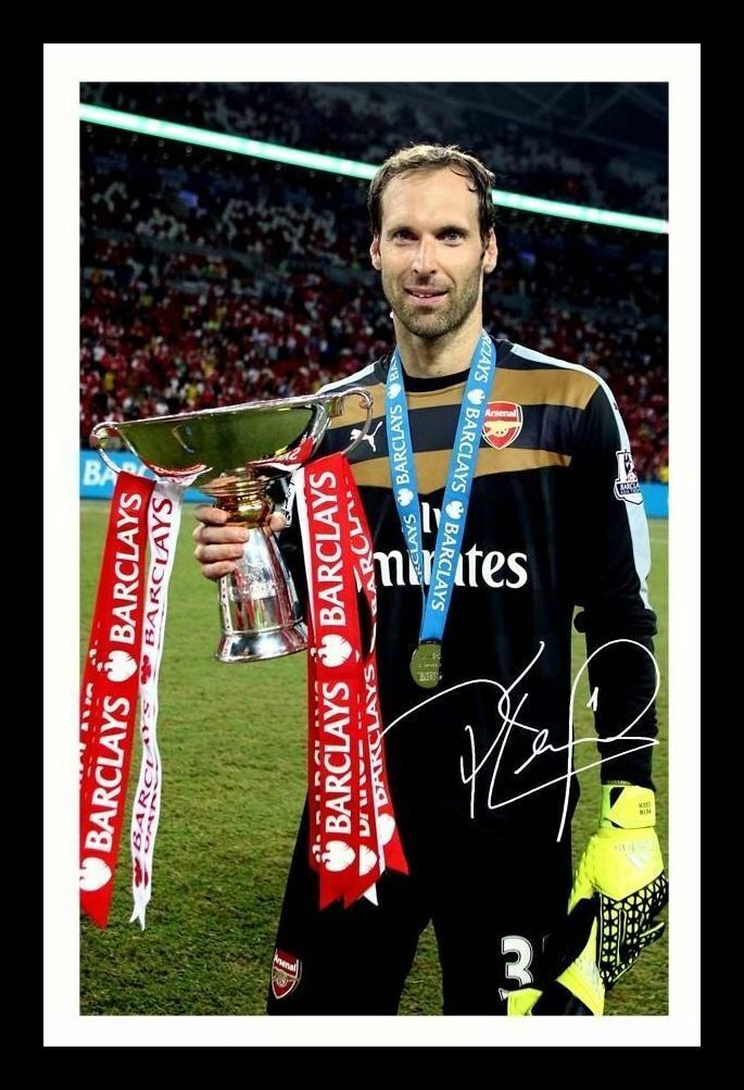 Peter Cech - Arsenal Autograph Signed & Framed Photo Poster painting 3