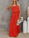 Simple Empire Off-The-Shoulder Maxi Dress