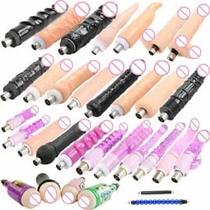 Pornhint Sex Machine A2 / F2 /F3 Attachment 3XLR Accessories Dildos Suction For Women