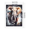 Elephant - 11CT Counted Cross Stitch - 40*53cm - Animal
