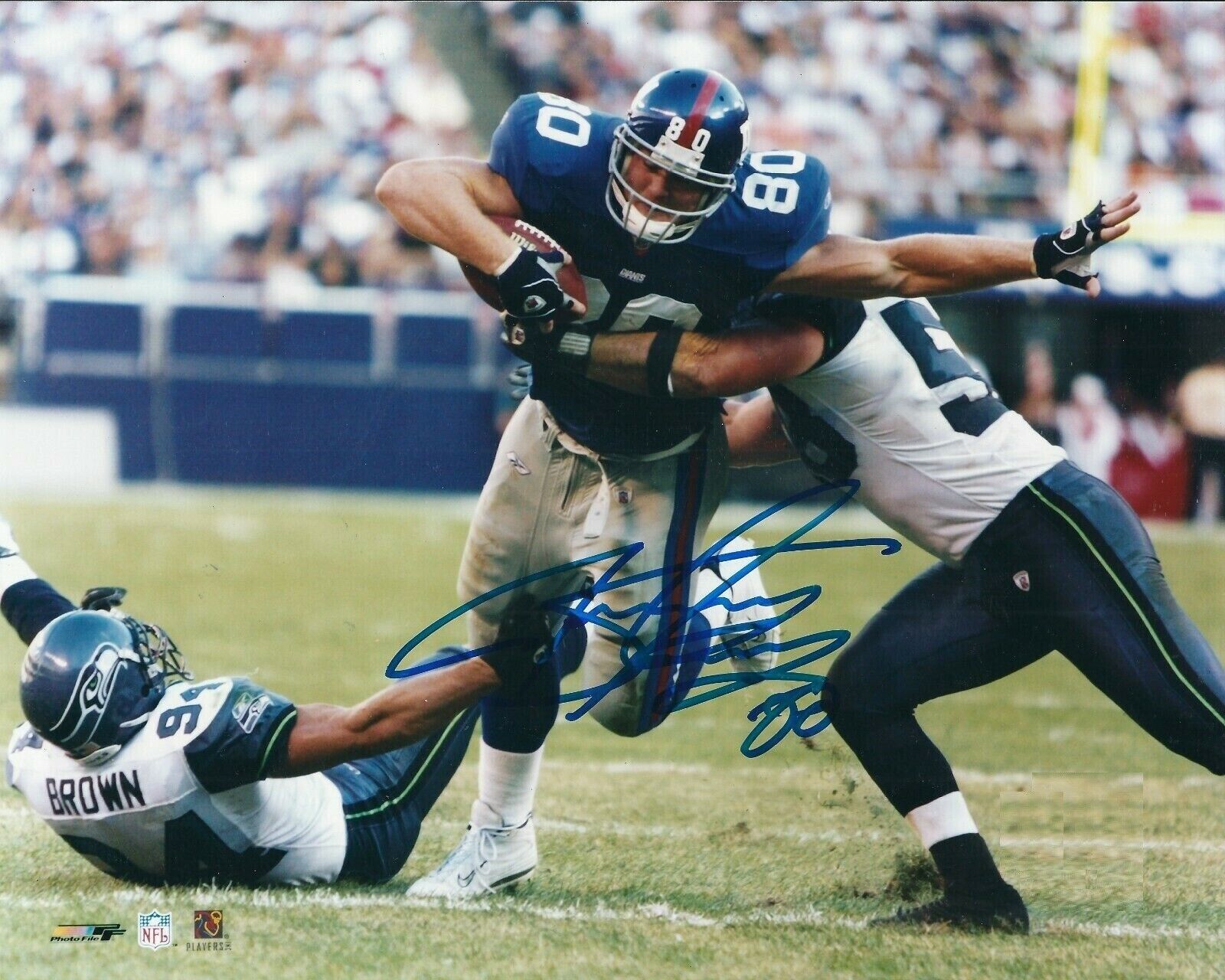 Jeremy Shockey Autographed Signed 8x10 Photo Poster painting ( Giants ) REPRINT