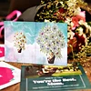 8pcs DIY Partial Drills Diamond Painting Greeting Cards Thanks Postcards Party Gifts