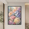 Watercolor Flowers-11CT Stamped Cross Stitch 40*60cm/15.75*23.62in (Big Size)