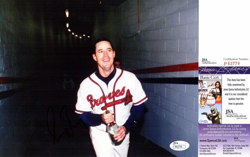 Greg Maddux Signed Autographed Atlanta Braves 8x10 inch Photo Poster painting - 2014 HOF - JSA