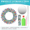uk.everydayedeals DIY Bling Bling Mandala Diamond Painting Hanging Mirror