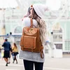 Mode Damen Rucksack,Cityrucksack Handtasche PU-Leder,Daypack M&auml;dchen Elegant f&uuml;r Freizeit/Reisen/Arbeit/Einkauf, Casual Tagesrucksack,Vielseitiges Design,Schulrucks&auml;cke