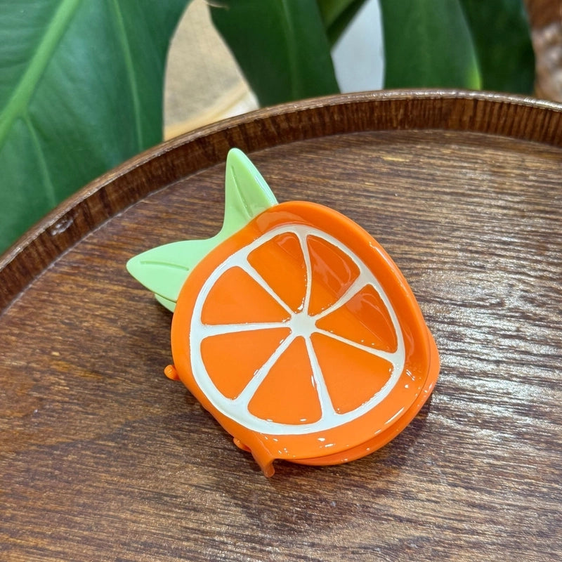 Cute Minimalist Women’s Fruit Acetic Acid Sheets Hair Claws