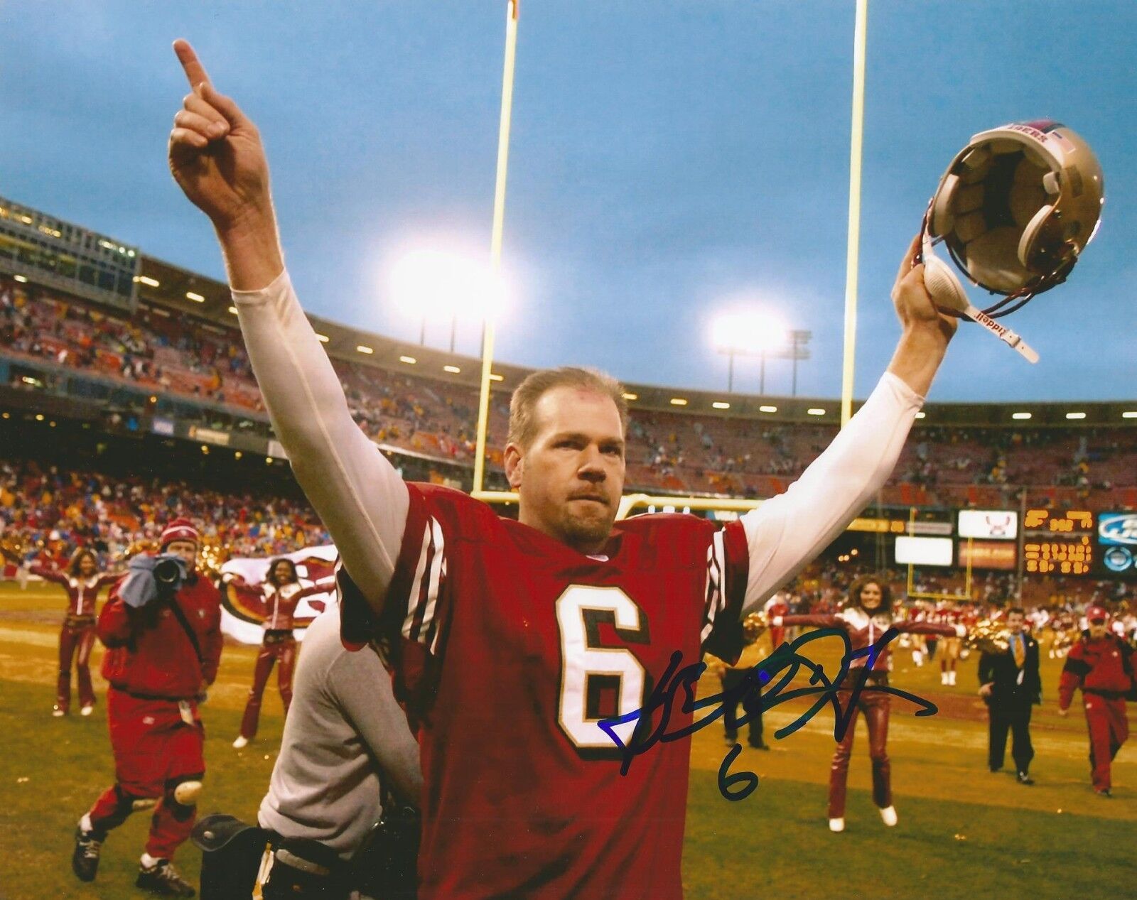 JOE NEDNEY SIGNED SAN FRANCISCO 49ers 8x10 Photo Poster painting #1 w/COA