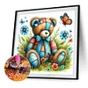 Diamond Painting -DIY Full Round Drill Lawn Bear(40*40 CM)