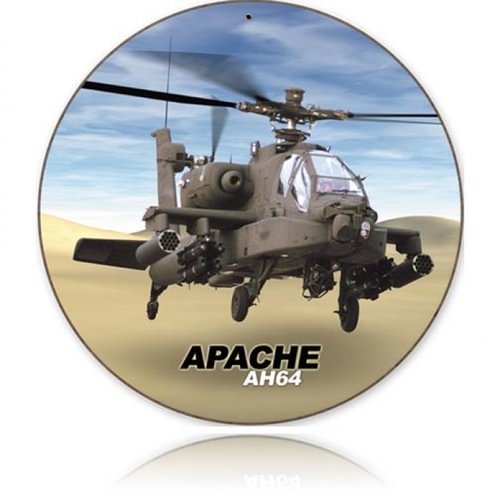 Plane Aircraft- Round Shape Tin Signs/Wooden Signs - 30*30CM