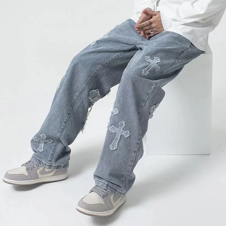Patch Cross Jeans
