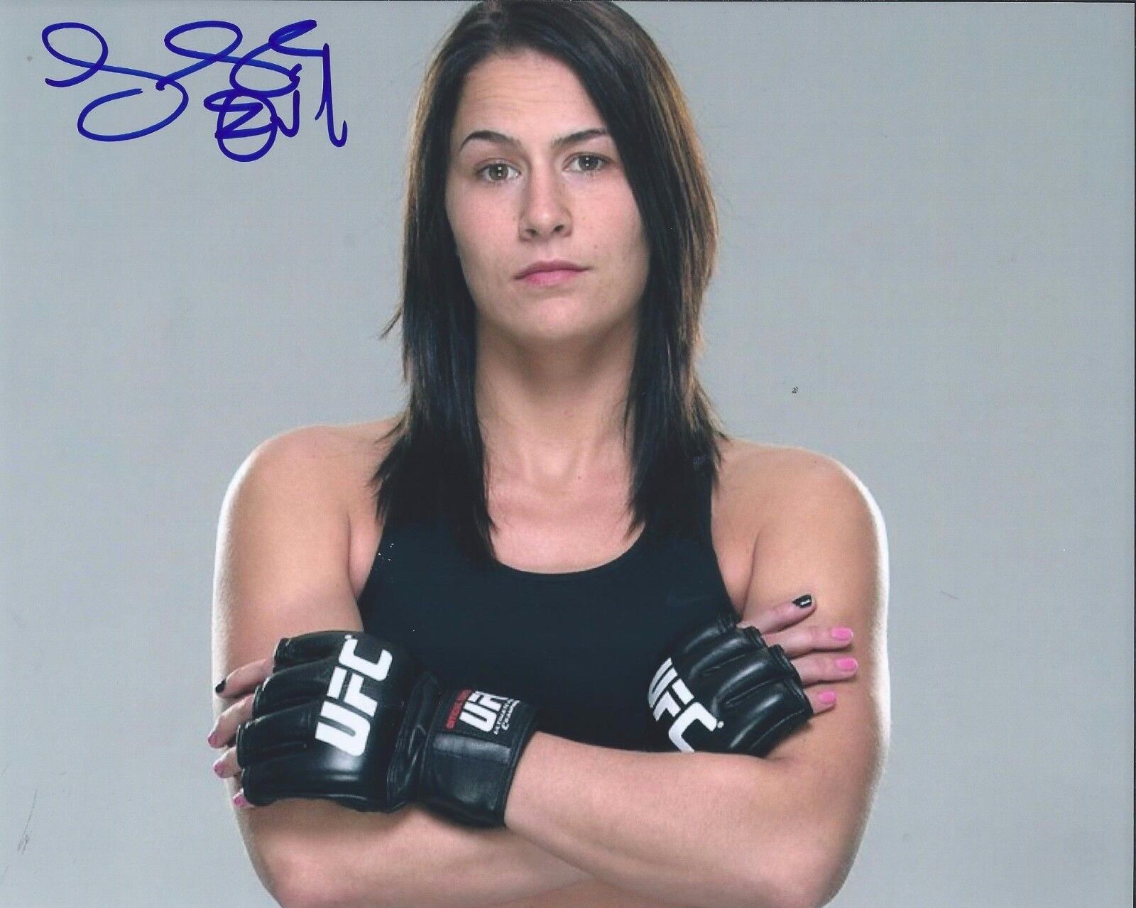 JESSICA EVIL EYE SIGNED AUTOGRAPHED 8X10 Photo Poster painting UFC MMA STAR #1