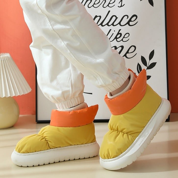High-top Thick-Soled Warm Cotton Shoes