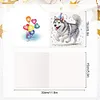 uk.everydayedeals 6Pcs DIY Diamond Painting Greeting Card - Party Puppy