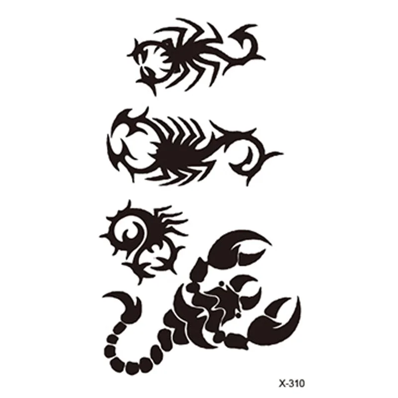 Waterproof Temporary Tattoo Sticker 3D Scary awful Spider Fake Tatto Flash Tatoo Tatouage Wrist Foot Hand For Men Girl Women