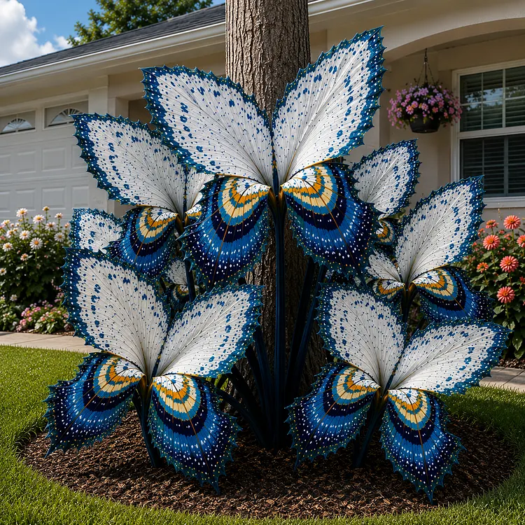 Rare Butterfly Elephant Ear - Giant Butterfly-Shaped Foliage for Dramatic Garden Displays