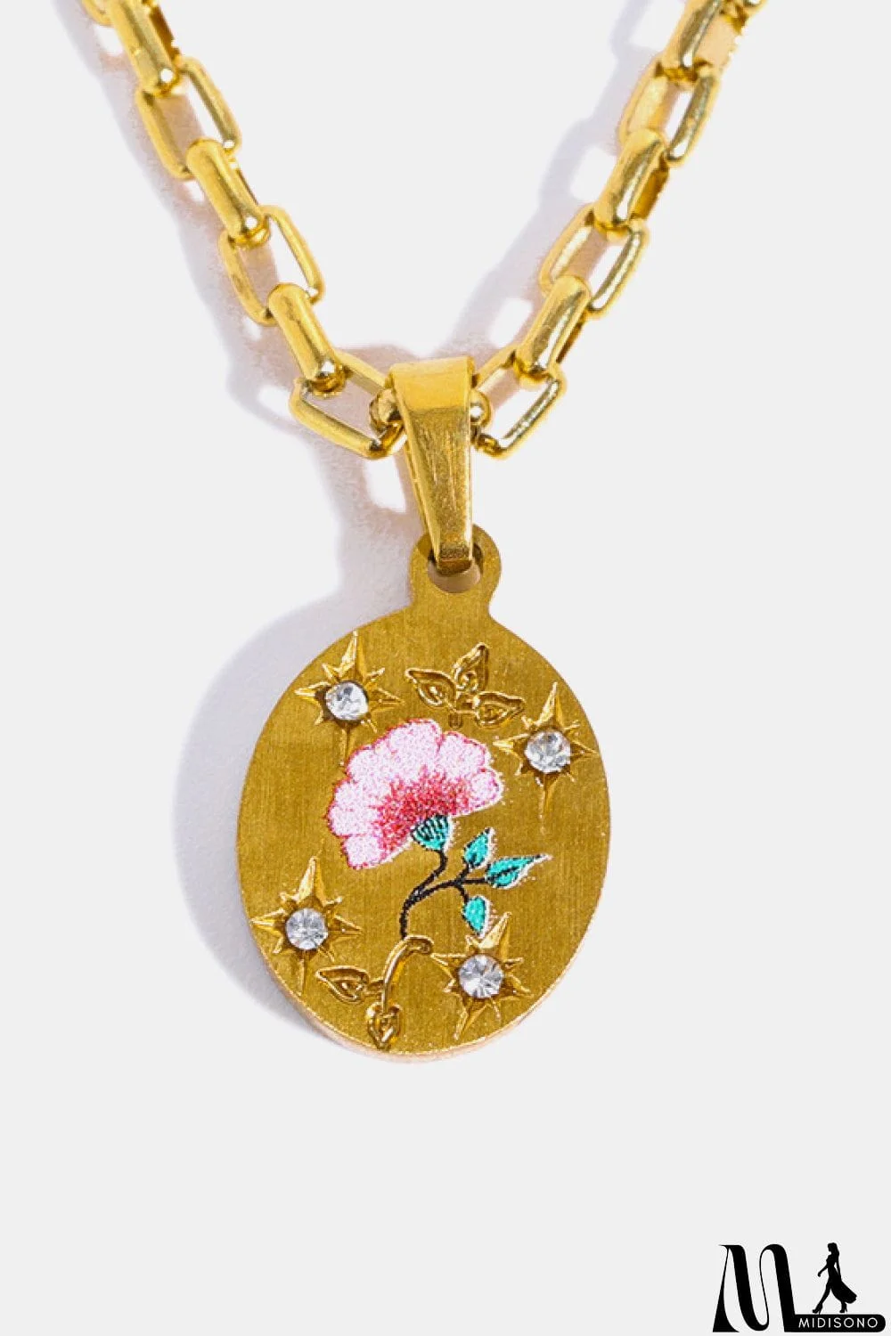 MidiSono - Stainless Steel 18K Gold-Plated Necklace