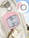 For Samsung Galaxy Buds 4 Pro Protective Cover with Holder Headphone Protective Case Lock Design Anti Drop Wireless Headphone Cover Full-Body Protection Shell