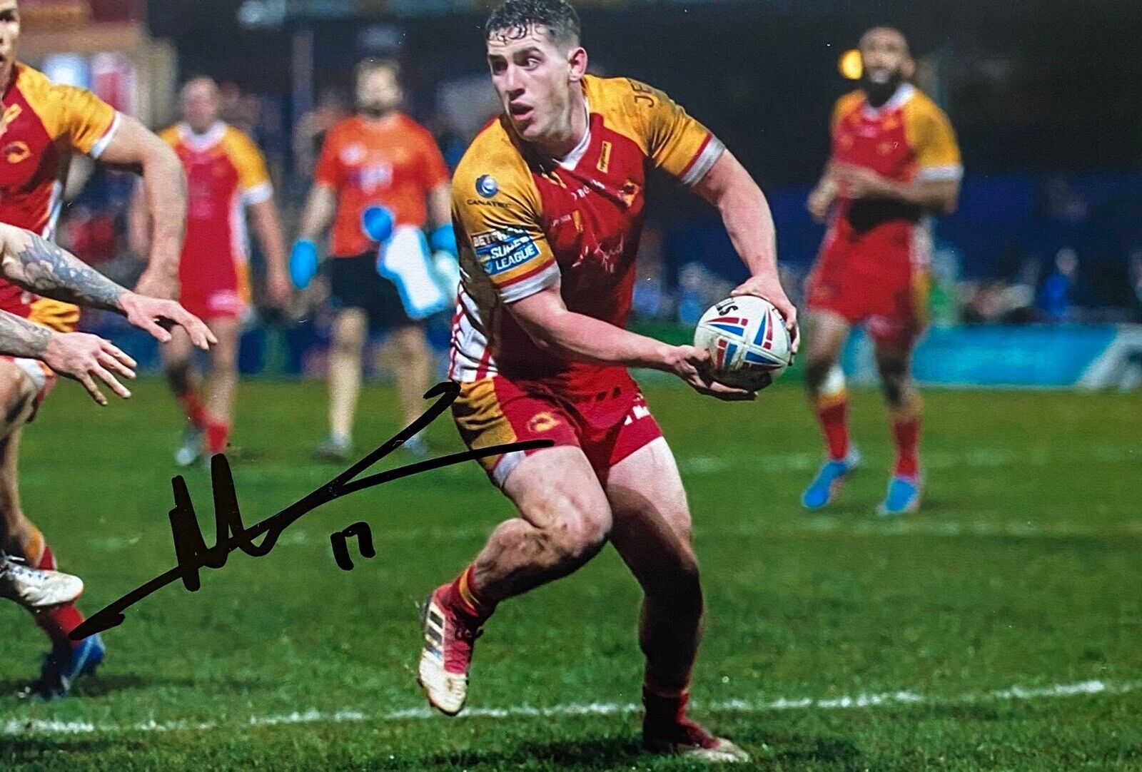 Matt Whitley Genuine Hand Signed 6X4 Photo Poster painting - Catalans Dragons