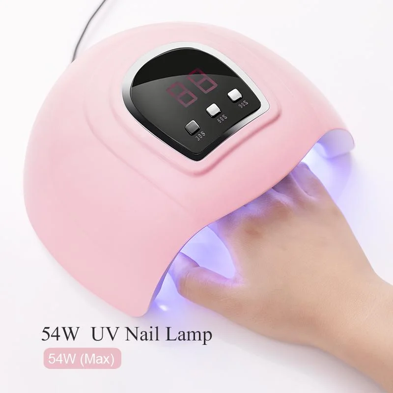 120W 48W Nail Dryer Machine Portable UV Manicuring LED Lamp Nails USB Cable Home Use Nail UV Lamp for Drying Gel Polish Nails-Nail Inspo
