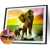 Diamond Painting -DIY Full Square Drill Elephant