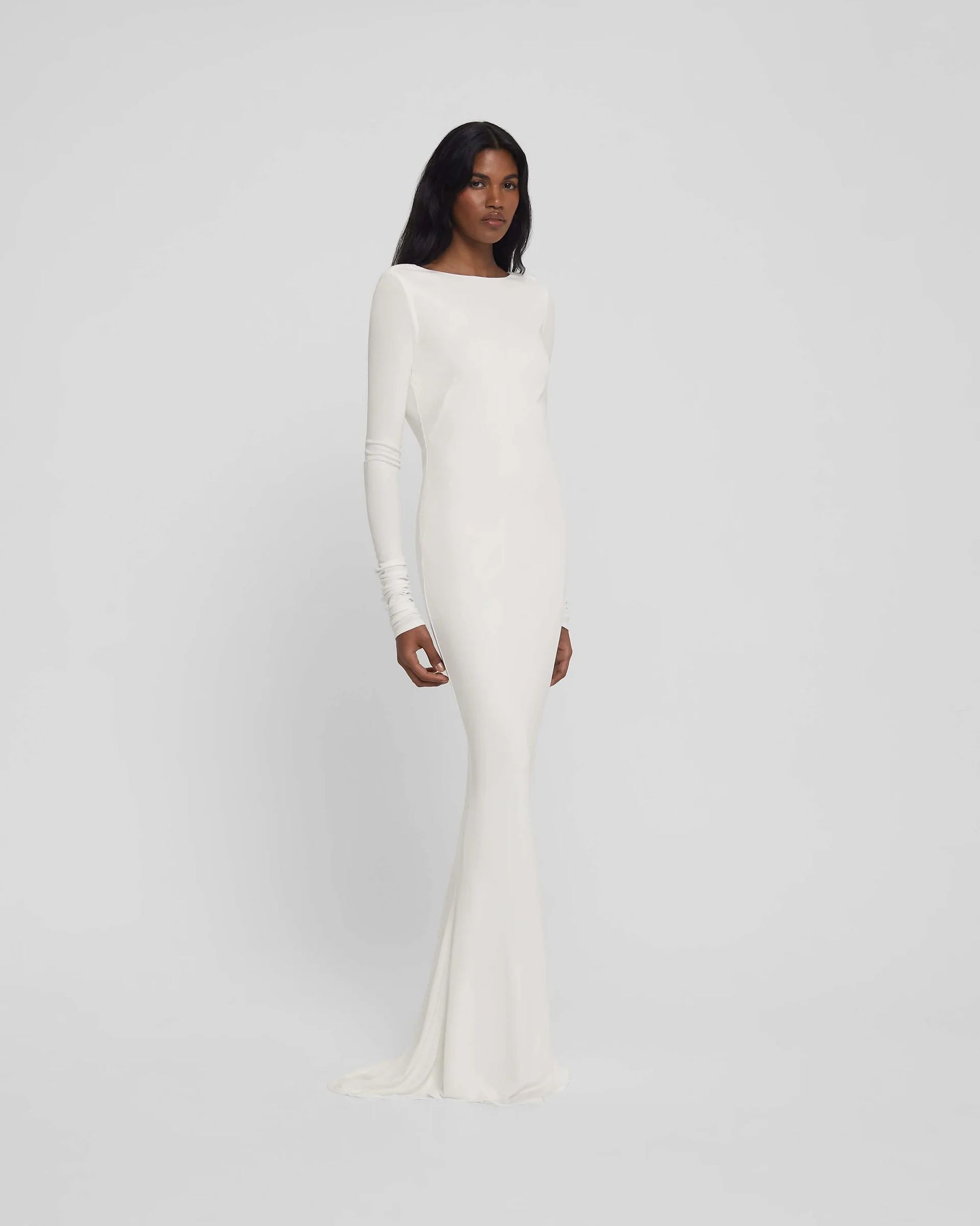 Elegant Long Sleeve Bodycon Party Club Evening Dress Women Sexy Backless SlimVestido Fashion Autumn/Winter New 2024
