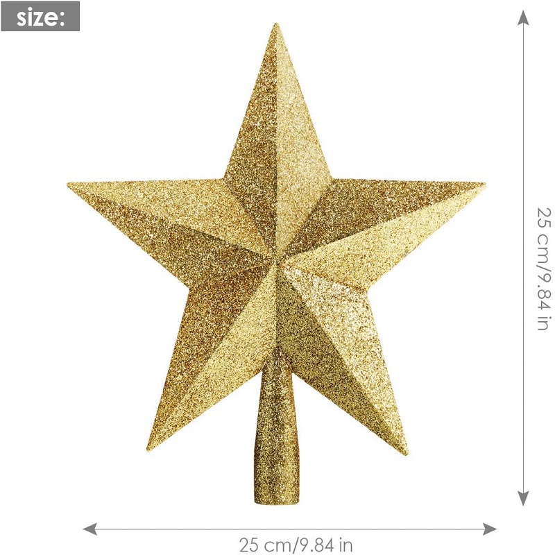 

Christmas Tree Top Star Decoration, Gold, 501 Original