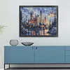 Hogwarts Castle Full Stamped Cross Stitch Kit 14CT 2-Strand Egyptian Cotton 100x80cm tapestrymarket