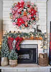 Christmas🎅 Candy Gingerbread Man Wreath - Christmas discounts begin!🎅-mysite-Adracos