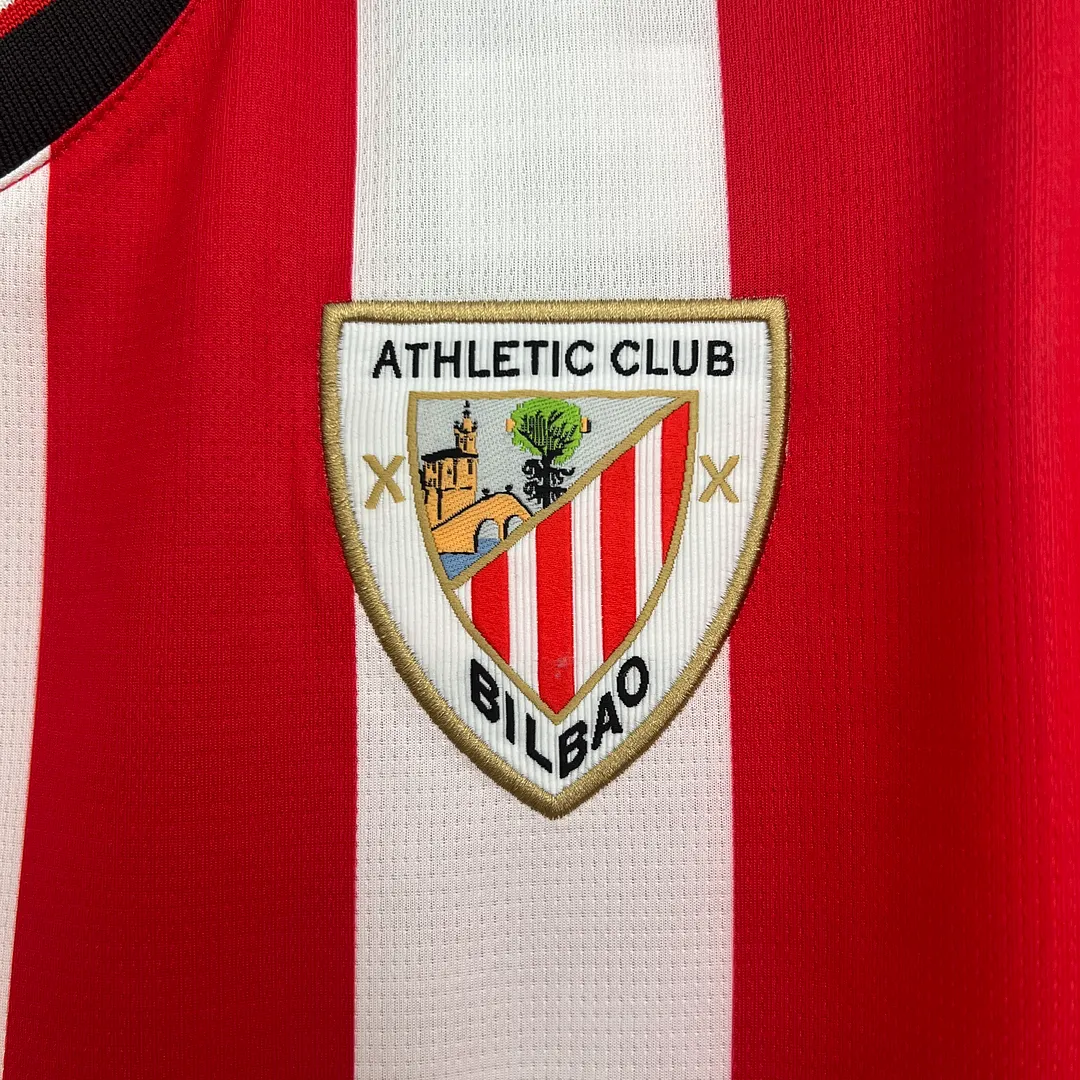 25/26 Athletic Bilbao Home Football Shirt Thai Quality