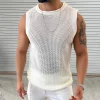  Stylish Mesh Sleeveless Top for Men - Perfect for Summer Outfits by Inlyline