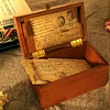 32-step wooden puzzle box toy, handmade, Luban lock storage box