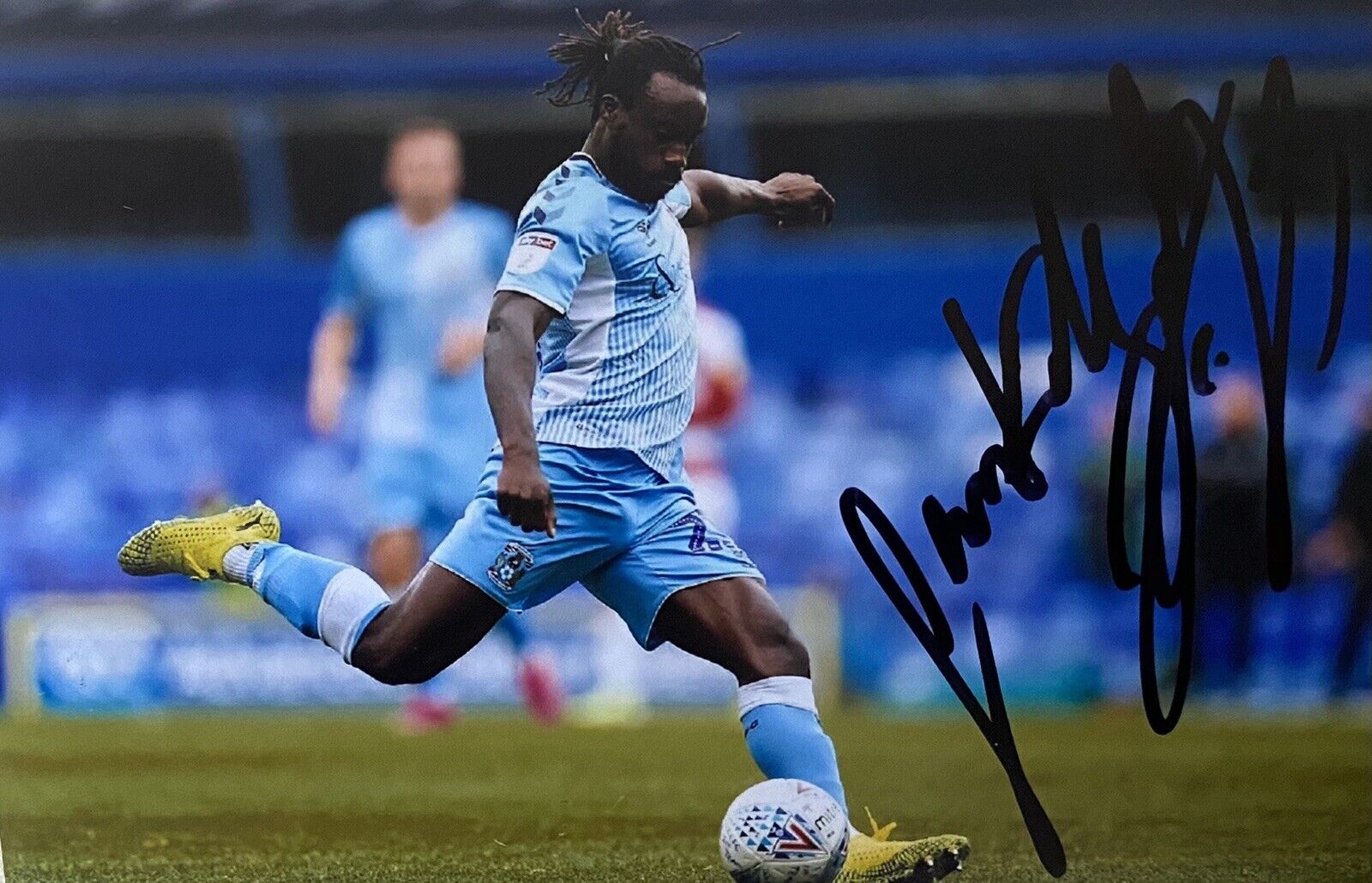 Fankaty Dabo Genuine Hand Signed Coventry City 6X4 Photo Poster painting