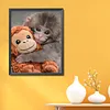 Punch Monkey-11CT Stamped Cross Stitch 40*50cm tapestrymarket